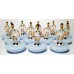 Subbuteo Andrew Table Soccer Uruguay World Cup 1986 on classic Hasbro bases